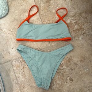 LSPACE blue / orange top